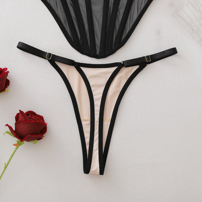 NOIR & IVORY BODYSUIT